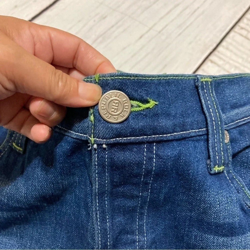 Rock & Republic Boot Cut Jeans Size 38 EUC Y2K Vintage - Picture 6 of 16